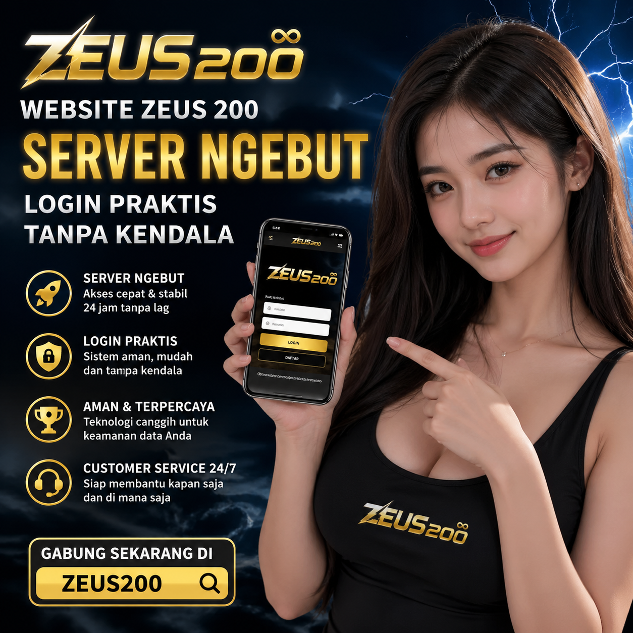 ZEUS200 ∞ Website ZEUS 200 Server Ngebut Login Praktis Tanpa Kendala by Hey siriusly